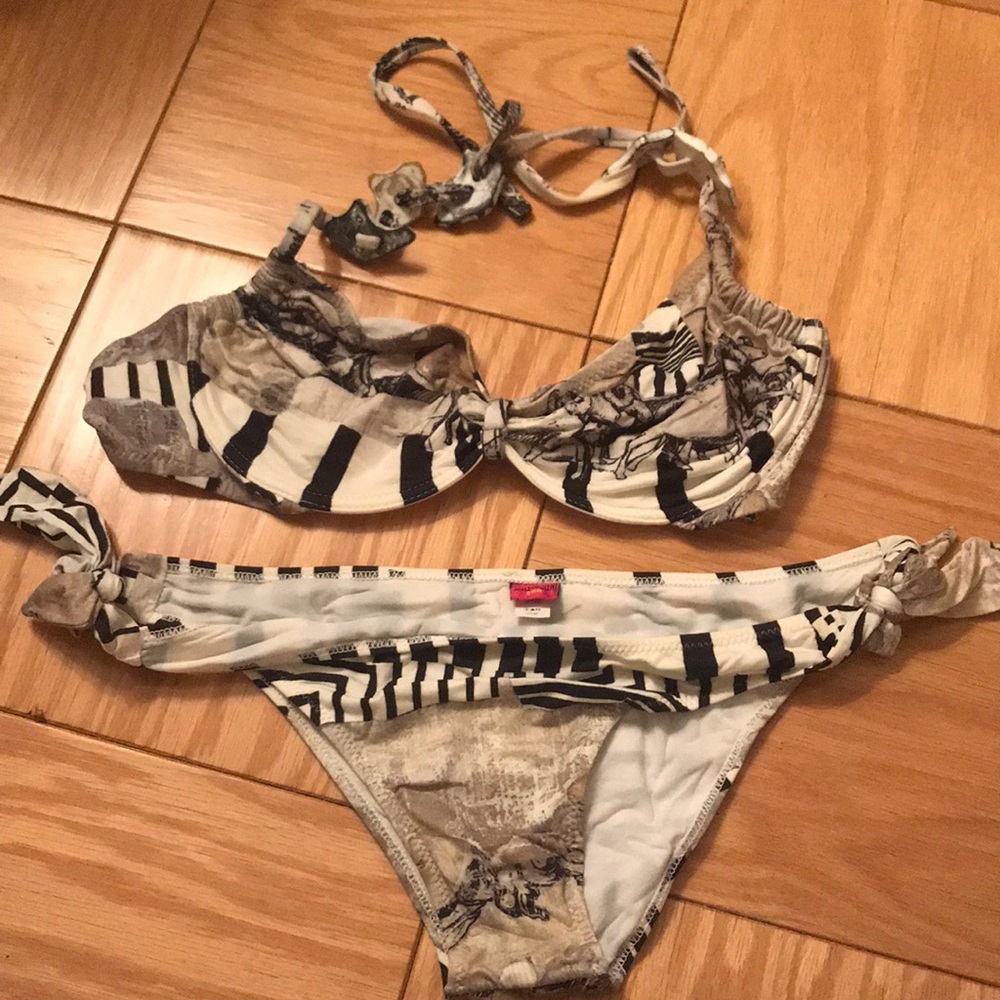 SAVE THE QUEEN BIKINI MULTI COLORED